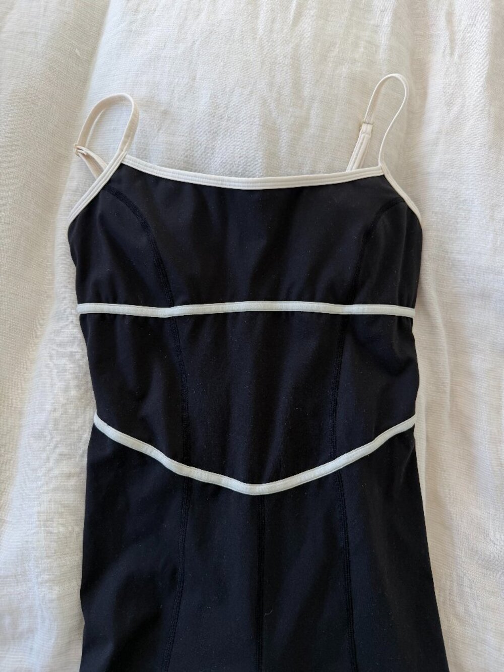 L*Space Ace Jumpsuit in Black/Cream